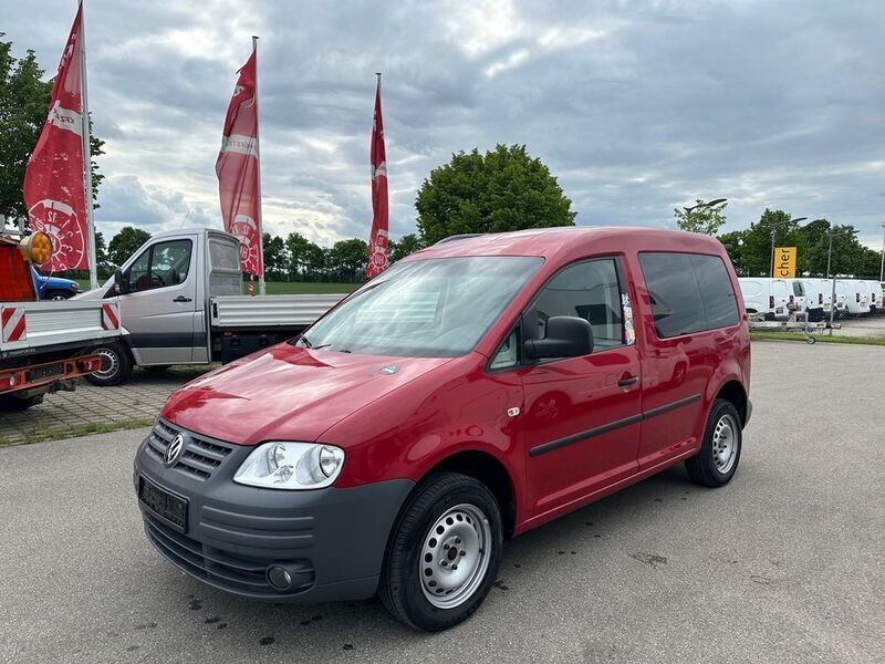 Rot Gebraucht 2005 VW Caddy Life Van / Kleinbus | 1.590 € (Superpreis) - Bild 1/4