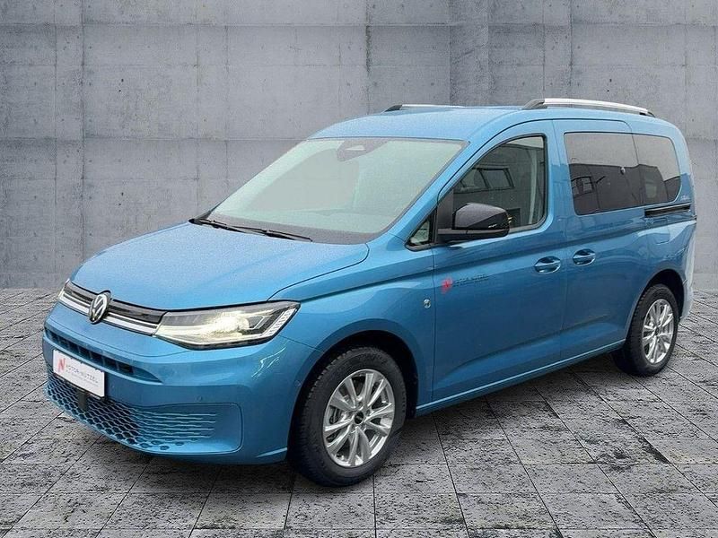 Neu VW Caddy Goal 122 PS (89 kW) 2025 Blau Van / Kleinbus