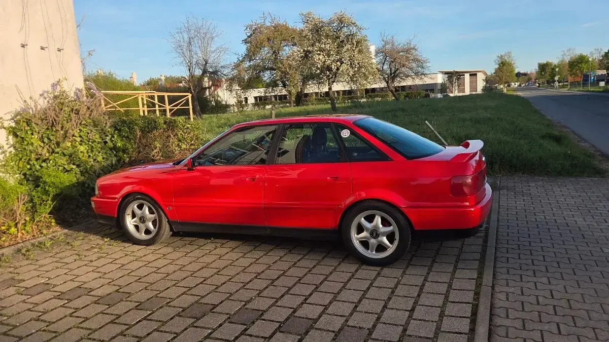 Gebraucht Audi 80 Competition 140 PS (102 kW) 1994 Rot Limousine
