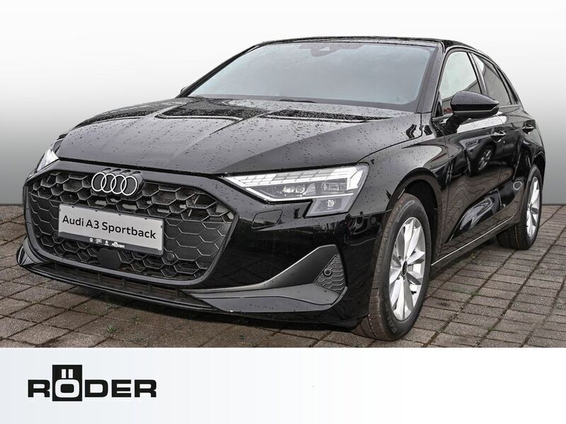 Brillantschwarz Neu 2024 Audi A3 Sportback Limousine | 29.990 € (Fairer Preis) - Bild 1/4