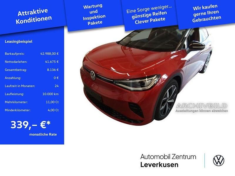 Rot / kings red (metallic) Gebraucht 2025 VW ID.5 GTX SUV | 42.988 € (Fairer Preis) - Bild 1/2