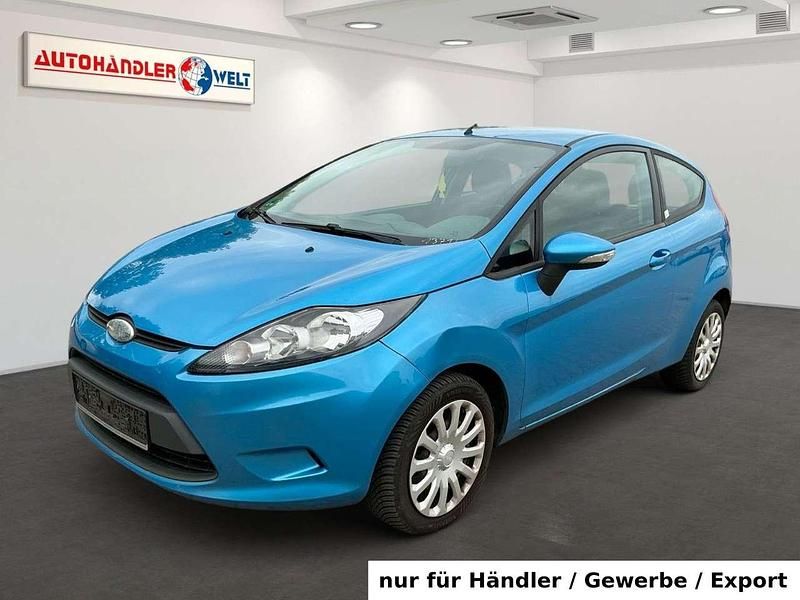 Blau Gebraucht 2009 Ford Fiesta Trend Kleinwagen | 1.299 € (Superpreis) - Bild 1/3