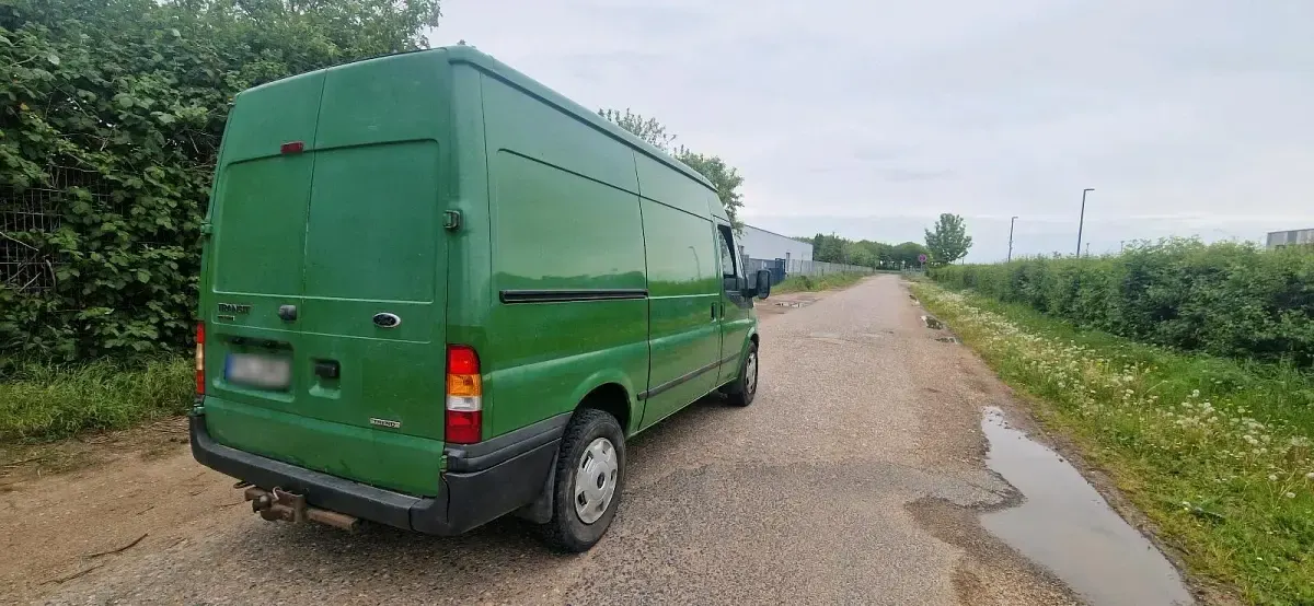 Gebraucht Ford Transit 125 PS (91 kW) 2013 Grün Van / Kleinbus