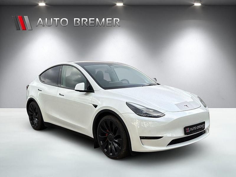 Gebraucht Tesla Model Y Performance 392 kW (534 PS) 2022 Weiß SUV