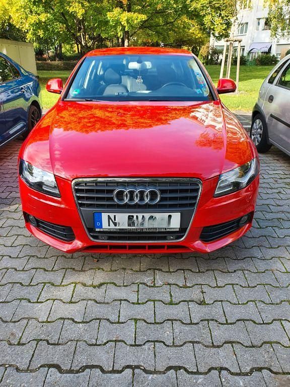 Rot Gebraucht 2008 Audi A4 Ambiente Limousine | 6.500 € (Superpreis) - Bild 1/4