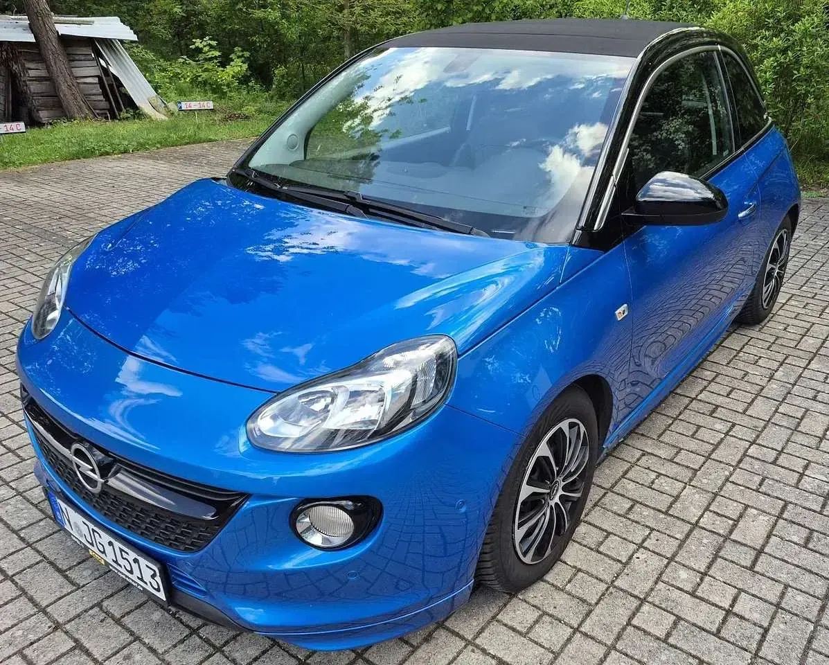 Gebraucht Opel Adam Open Air 116 PS (85 kW) 2017 Blau Kleinwagen