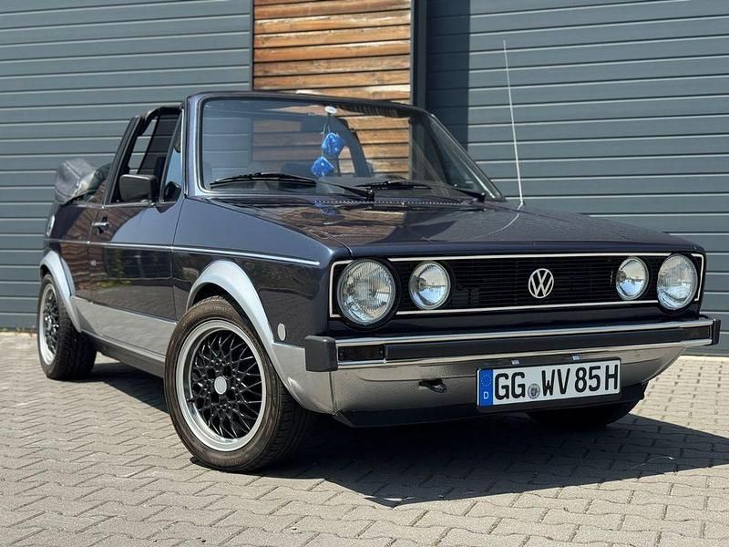 Blau Gebraucht 1985 VW Golf Cabriolet Cabrio | 7.999 € - Bild 1/4