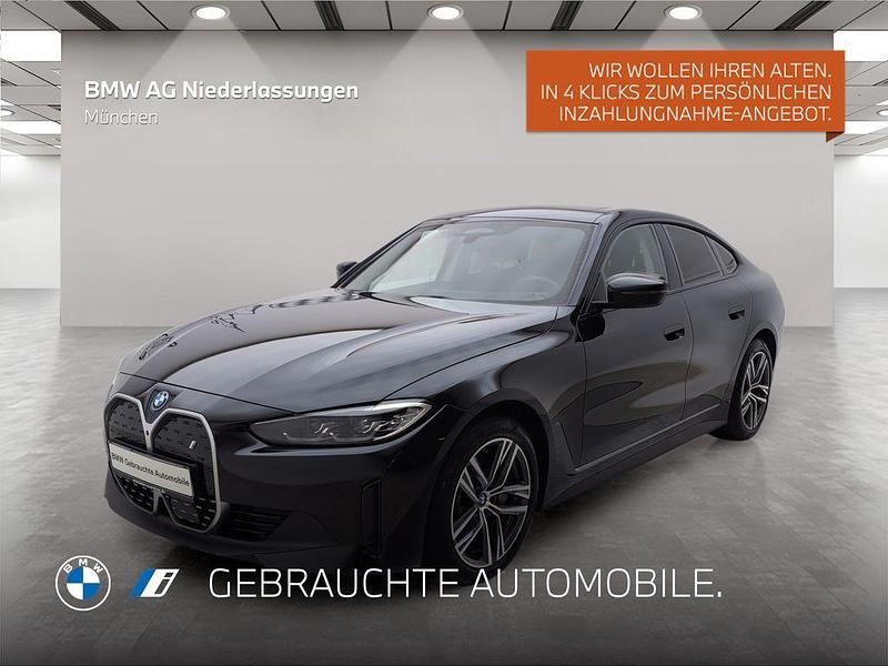 Schwarz Gebraucht 2022 BMW i4 Limousine | 37.801 € (Fairer Preis) - Bild 1/4