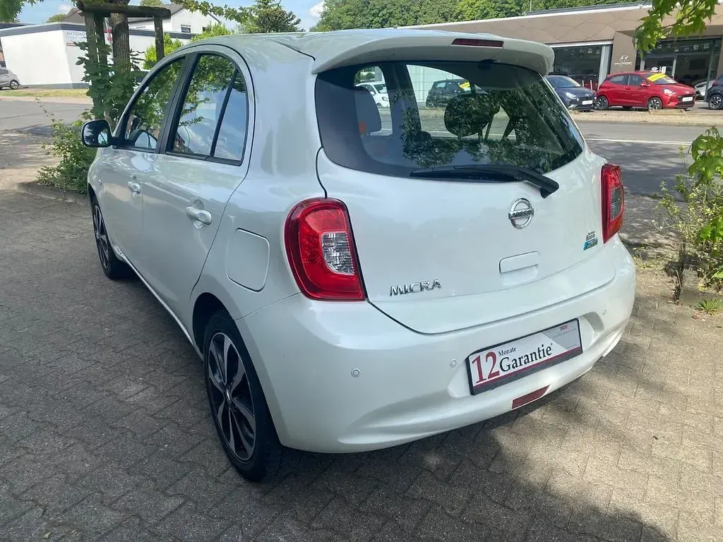 Gebraucht Nissan Micra S 98 PS (72 kW) 2014 Weiß Kleinwagen