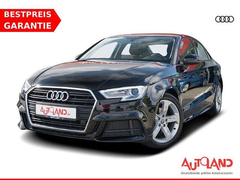 Schwarz Gebraucht 2018 Audi A3 S-Line Limousine | 22.990 € (Fairer Preis) - Bild 1/4