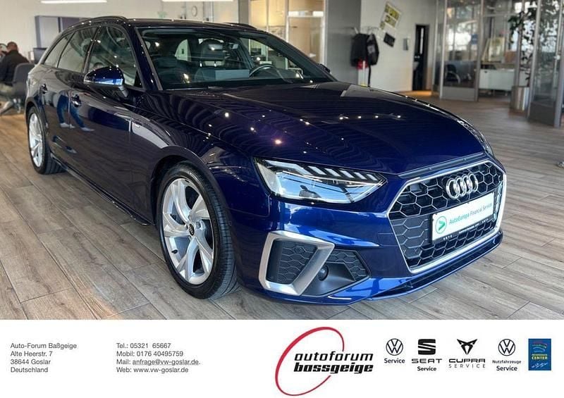 Gebraucht Audi A4 S-Line 150 PS (110 kW) 2022 Blau Kombi