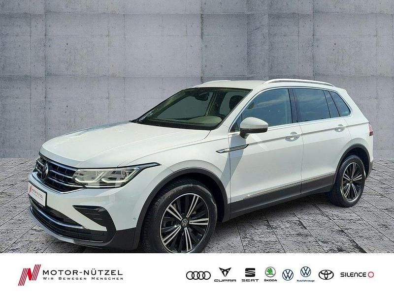 Weiß Gebraucht 2022 VW Tiguan Elegance SUV | 25.490 € (Guter Preis) - Bild 1/4