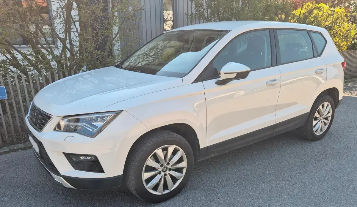 Usata Seat Ateca Style 115 CV (84 kW) 2017 Bianco SUV