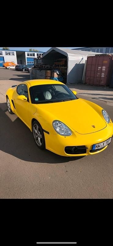 Gelb Gebraucht 2008 Porsche Cayman S Coupé | 27.850 € (Guter Preis) - Bild 1/4