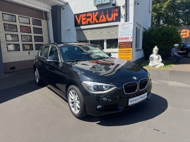 Schwarz Gebraucht 2014 BMW 116 Advantage Kleinwagen | 10.880 € (Etwas zu teuer) - Bild 1/4