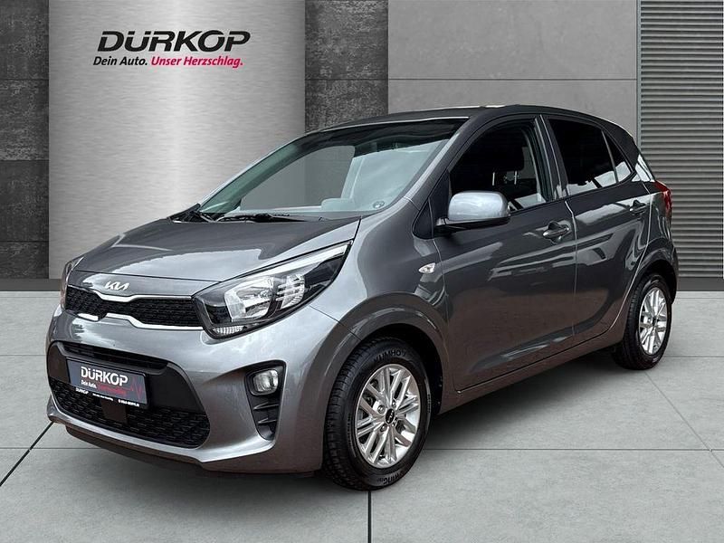 (m7g) astrograu met. Gebraucht 2023 Kia Picanto Vision Kleinwagen | 10.490 € (Superpreis) - Bild 1/4
