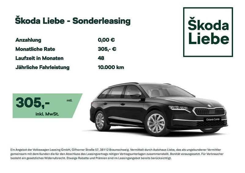 Blackmagic perleffekt Gebraucht 2025 Skoda Octavia Kombi | 30.950 € (Superpreis) - Bild 1/4