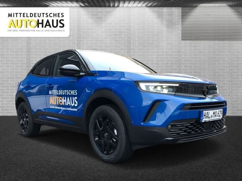 Perl blau/voltaik blau Gebraucht 2022 Opel Mokka GS Line SUV | 28.970 € - Bild 1/4