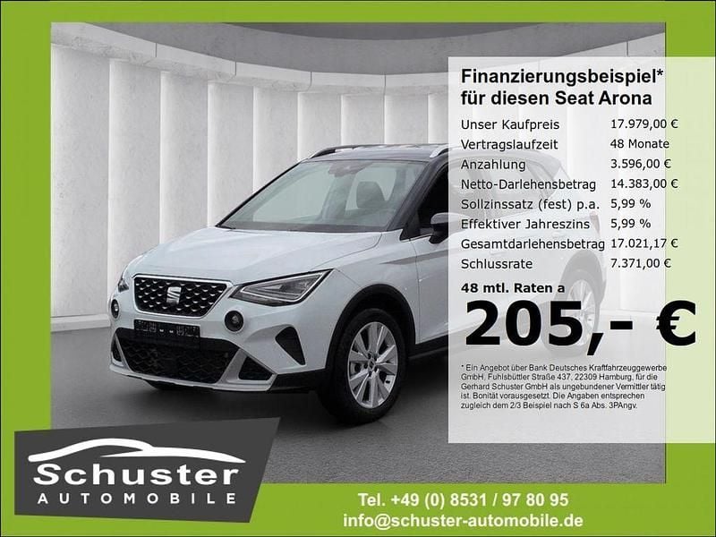 Weiss Gebraucht 2024 Seat Arona Xperience SUV | 17.979 € (Superpreis) - Bild 1/4