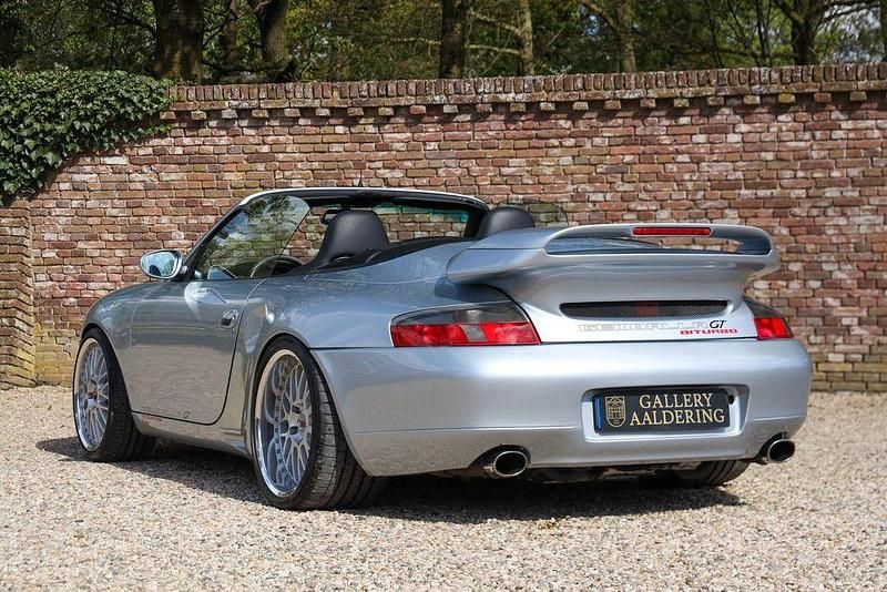 Usata Porsche 996 1999 Argento Cabrio