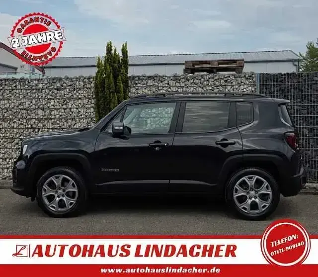 Gebraucht Jeep Renegade Limited 140 PS (102 kW) 2019 Schwarz SUV