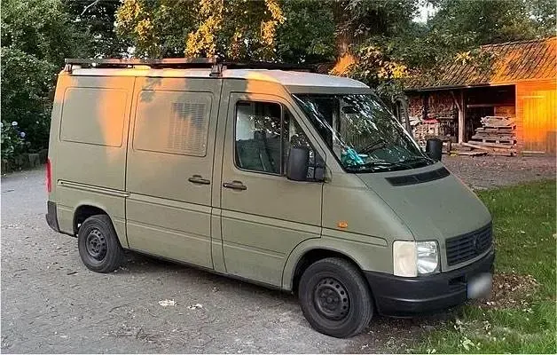 Usata VW LT 83 CV (61 kW) 2001 Verde Monovolume