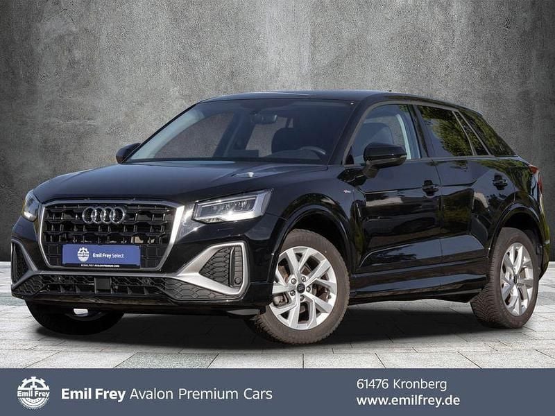 Schwarz Gebraucht 2023 Audi Q2 S-Line SUV | 25.900 € (Superpreis) - Bild 1/4