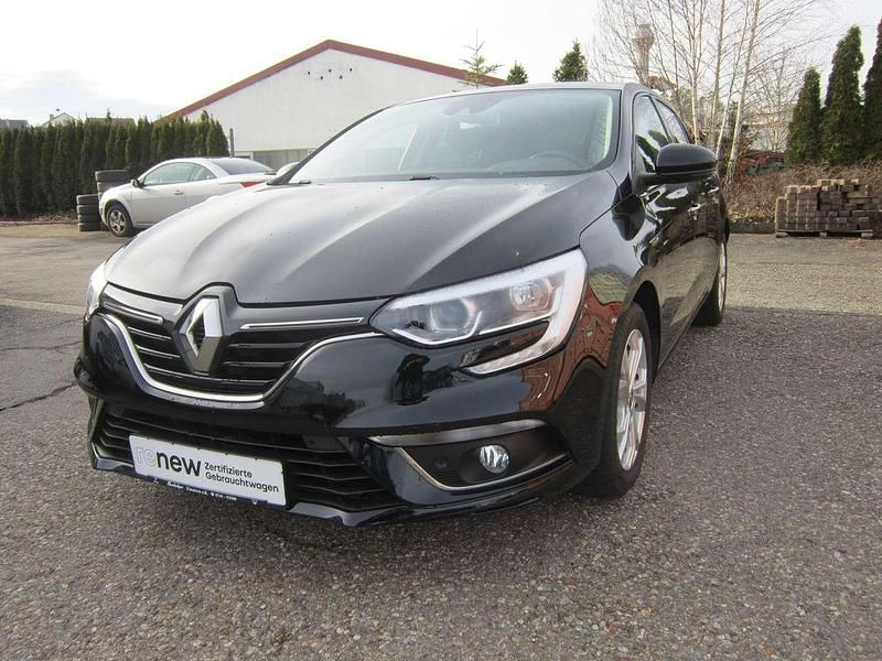 Schwarz (metallic) Gebraucht 2018 Renault Mégane GrandTour Intens Kombi | 12.990 € (Fairer Preis) - Bild 1/4