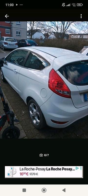 Gebraucht Ford Fiesta 120 PS (88 kW) 2009 Weiß Kleinwagen