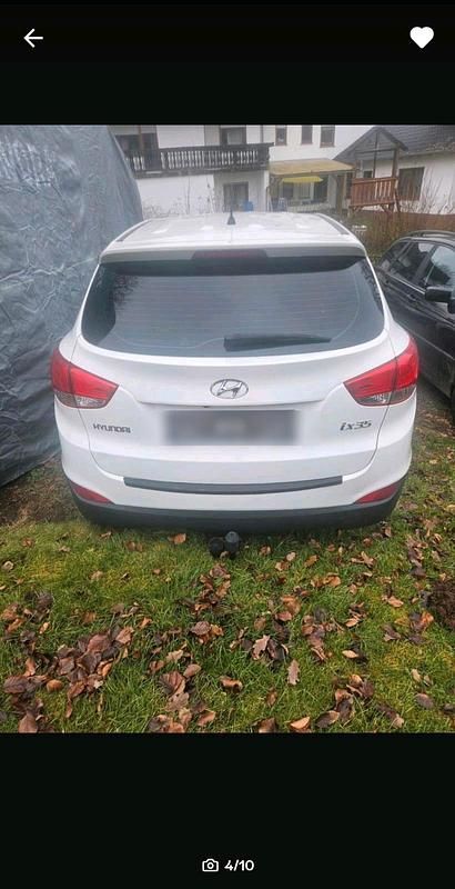 Gebraucht Hyundai Tucson 135 PS (99 kW) 2014 Weiß SUV
