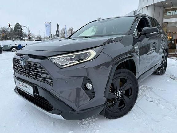 Marlingrau metallic / dach schwarz Gebraucht 2019 Toyota RAV4 Hybrid Plus SUV | 28.990 € (Fairer Preis) - Bild 1/4