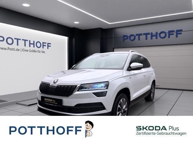 Weiss Gebraucht 2020 Skoda Karoq Drive SUV | 24.222 € (Guter Preis) - Bild 1/4
