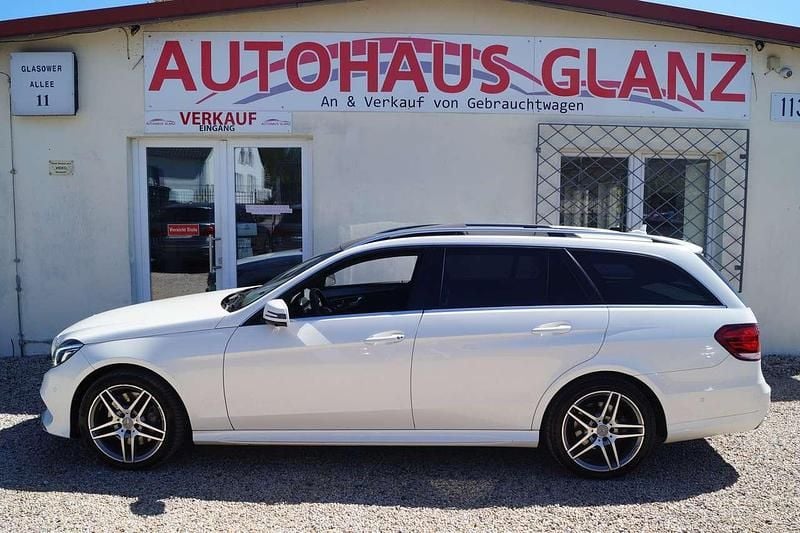 Gebraucht Mercedes E350 AMG 258 PS (189 kW) 2016 Diamantweiss Kombi