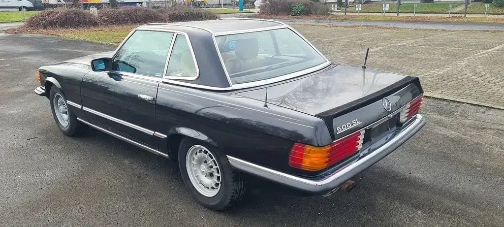 Gebraucht Mercedes SL500 1985 Schwarz Cabrio