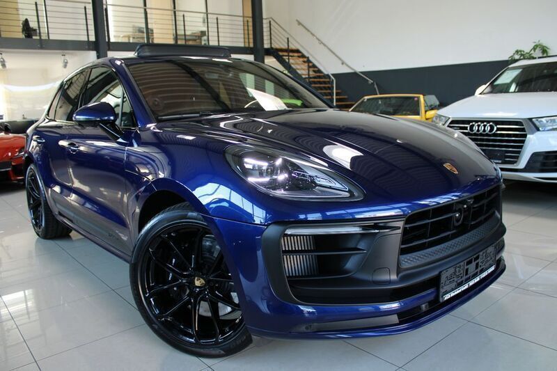 Blau Gebraucht 2022 Porsche Macan SUV | 82.600 € (Superpreis) - Bild 1/4