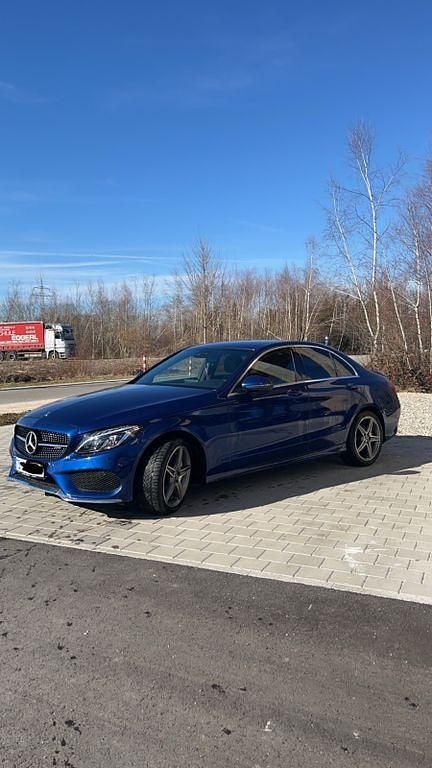 Gebraucht Mercedes C300 AMG 245 PS (180 kW) 2018 Blau Limousine