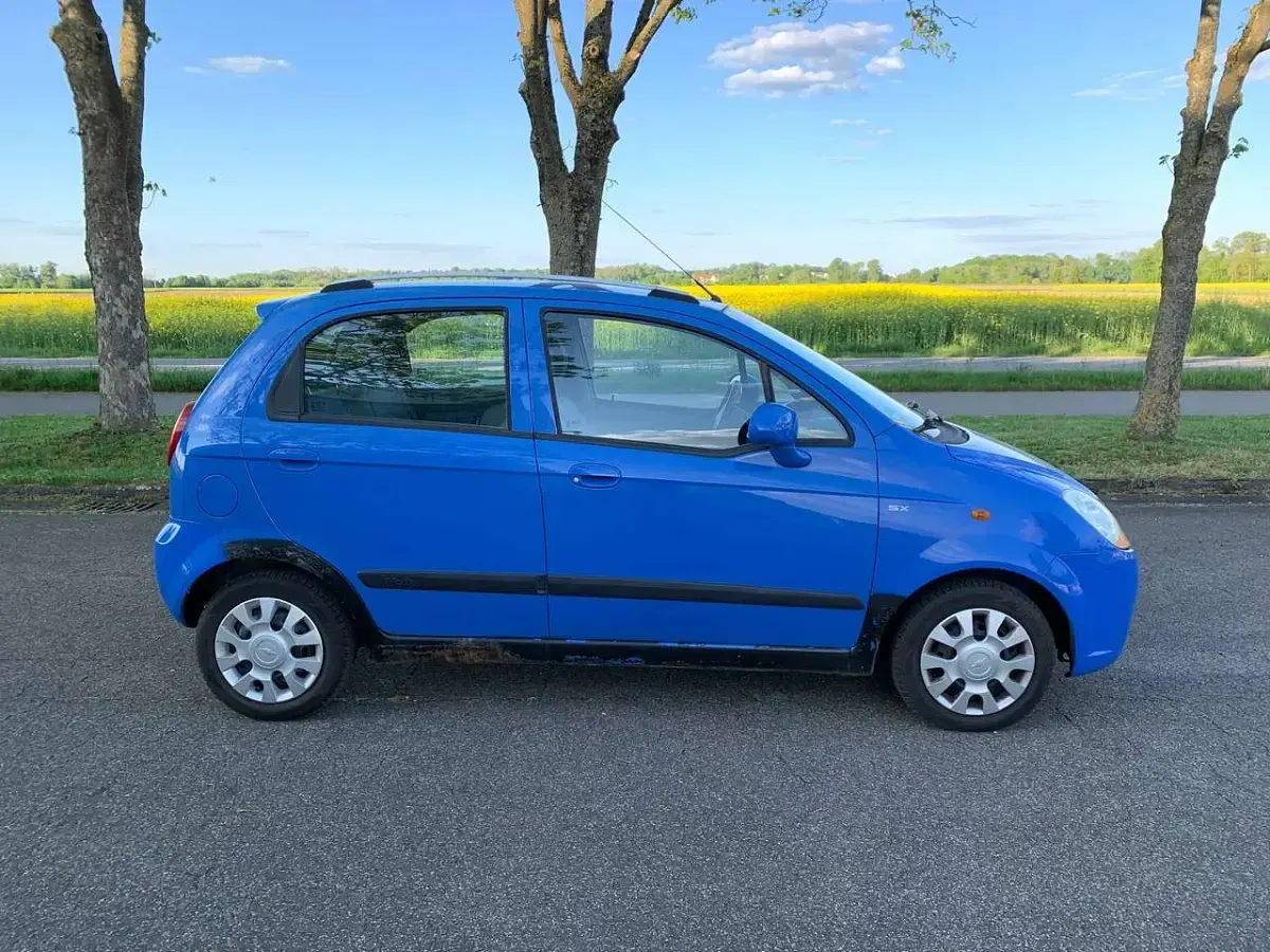 Gebraucht Chevrolet Matiz SX 67 PS (49 kW) 2006 Blau Kleinwagen