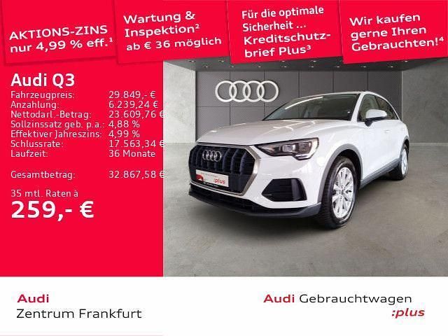 Weiß Gebraucht 2022 Audi Q3 SUV | 29.849 € (Guter Preis) - Bild 1/2