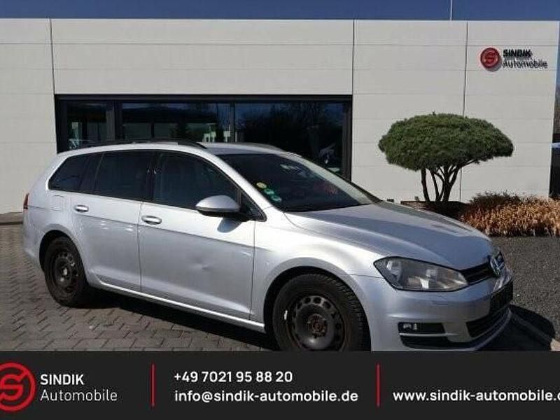 Silber Gebraucht 2013 VW Golf VII Comfortline Kombi | 7.390 € (Fairer Preis) - Bild 1/4