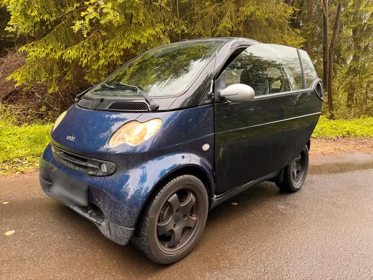 Occasion Smart ForTwo Cabrio 40 ch (29 kW) 2002 Bleue Cabriolet