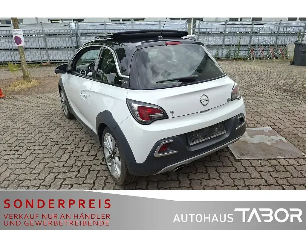 Gebraucht Opel Adam Rocks Rocks 87 PS (63 kW) 2015 Schneeweiss/olympic/summit whi Kleinwagen