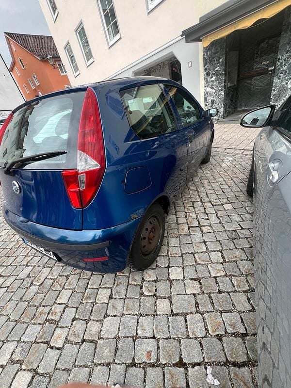 Gebraucht Fiat Punto 2005 Blau Kleinwagen