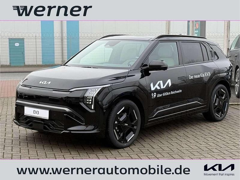 Auroraschwarzmet Gebraucht 2025 Kia EV3 4 SUV | 42.580 € (Etwas zu teuer) - Bild 1/4