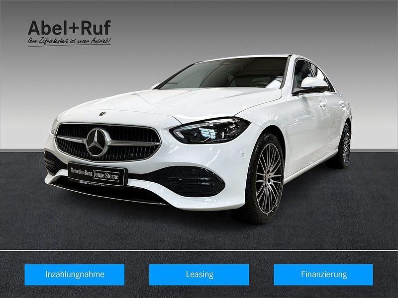 Weiß Gebraucht 2024 Mercedes C220 Avantgarde Limousine | 43.399 € (Fairer Preis) - Bild 1/4