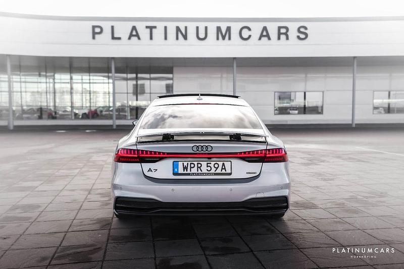 Gebraucht Audi A7 Sportback S-Line 367 PS (269 kW) 2020 Silber Kleinwagen