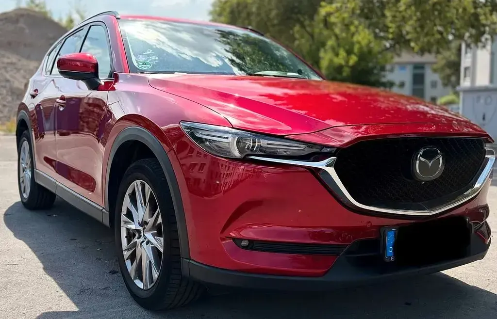 Gebraucht Mazda CX-5 Exclusive 194 PS (142 kW) 2019 Rot SUV