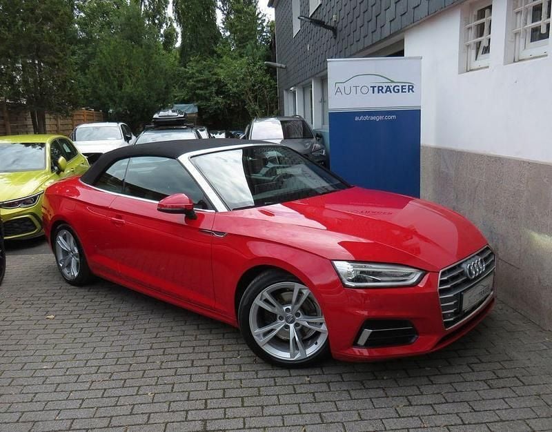 Rot Gebraucht 2019 Audi A5 Cabriolet Sport Cabrio | 30.990 € (Fairer Preis) - Bild 1/4