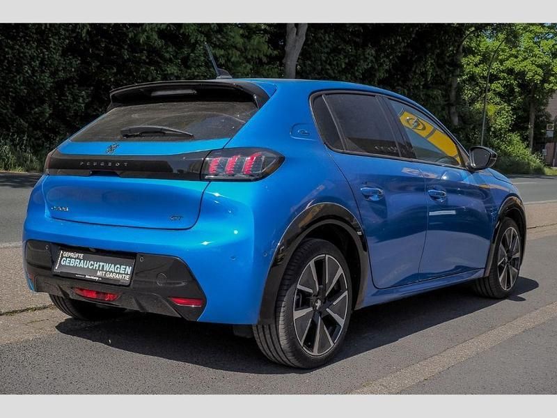 Gebraucht Peugeot e-208 GTi 100 kW (136 PS) 2021 Blau Kleinwagen