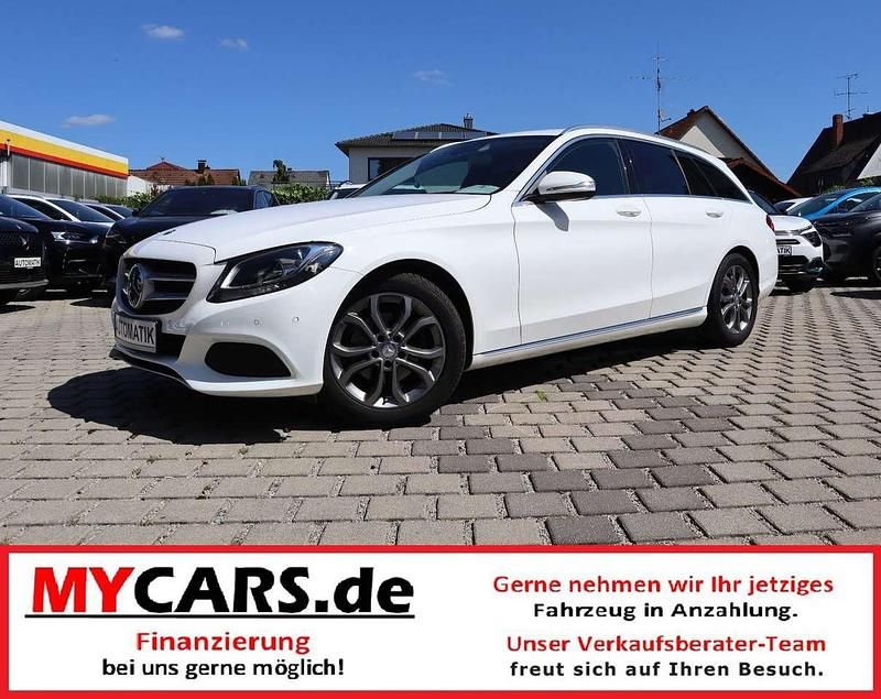 Weiß Gebraucht 2014 Mercedes C180 Avantgarde Kombi | 14.999 € (Fairer Preis) - Bild 1/3