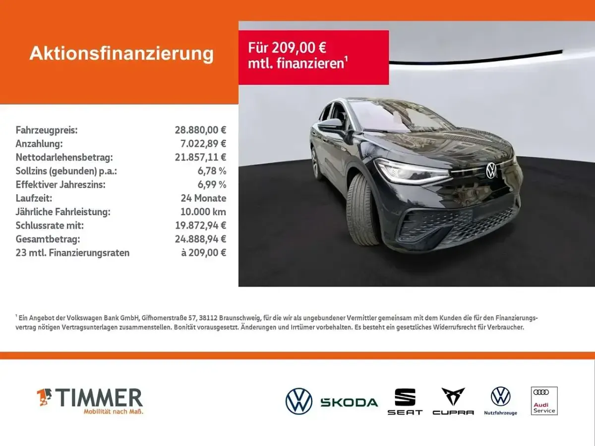 Occasion VW ID.5 Pro 150 kW (204 ch) 2022 Noir SUV